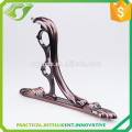 wholesale artistic metal curtain rod with curtain bracket